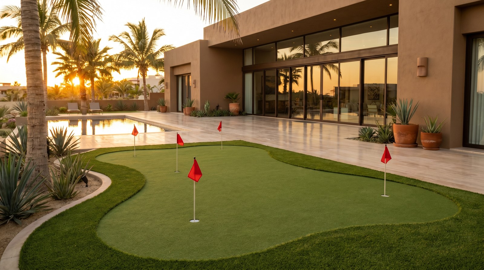 Construir un mini golf cuesta menos que una alberca — comparativa real