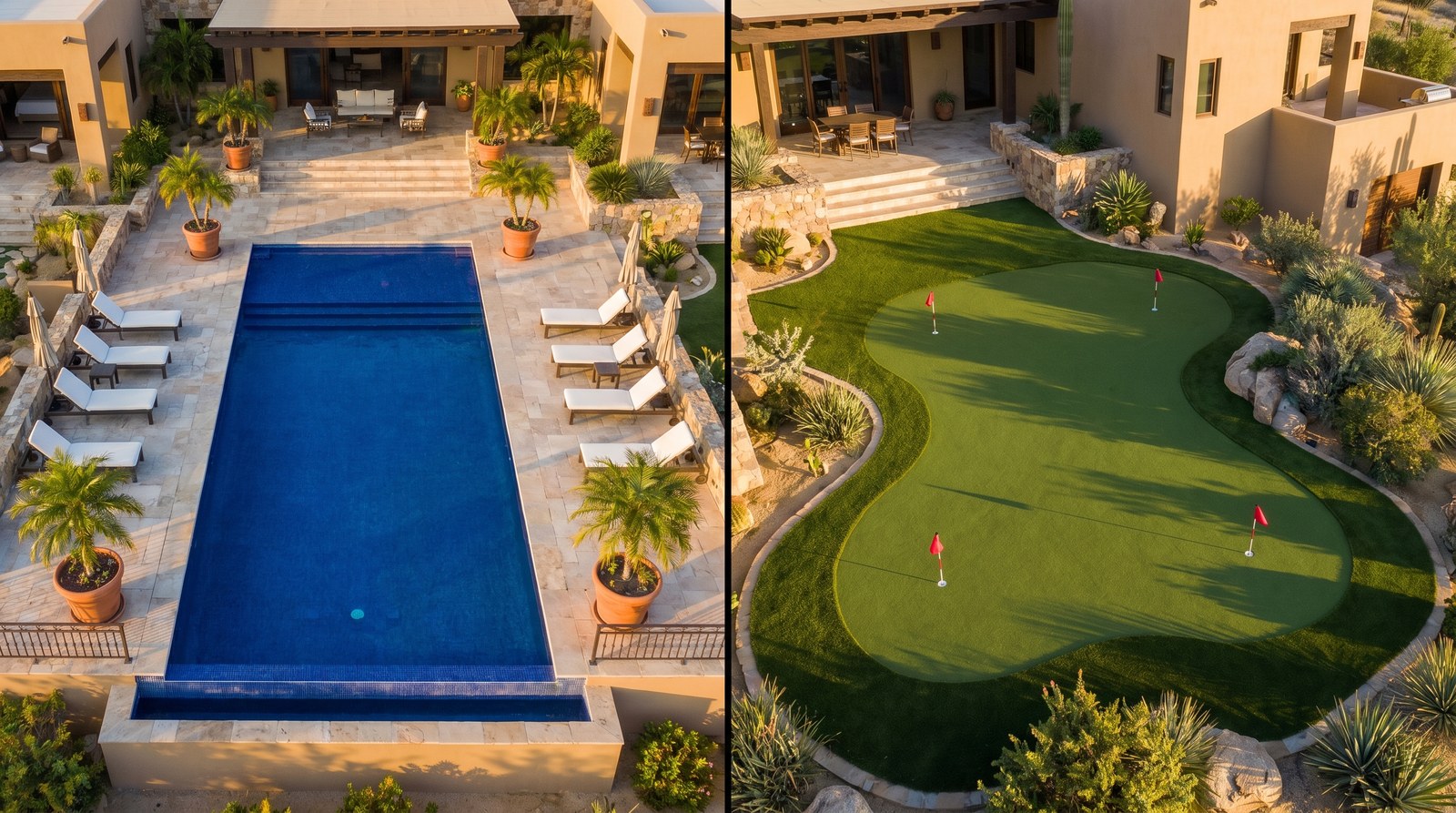 Construir mini golf cuesta menos que alberca